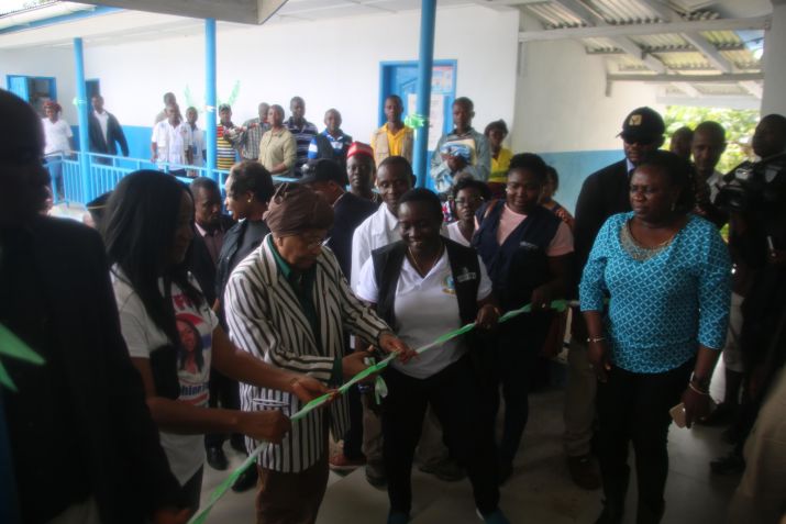 President Sirleaf Concludes County Tour; Dedicates Development Projects 